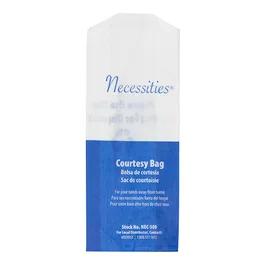 Necessities® Menstrual Care Disposal Bag White Wax Coated Paper 500/Case