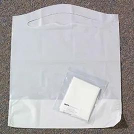 Bib 18X32 IN White Tissue Paper Plastic With Ties 300/Case