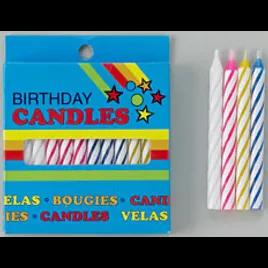 Birthday Candle Blue 24 Count/Pack 12 Packs/Case 288 Count/Case