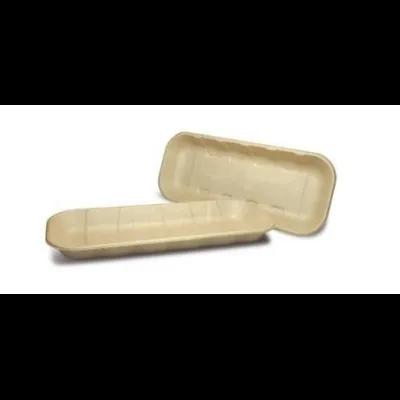 10 Packaging Tray 10.5X4.3X1 IN Pulp Fiber Natural Rectangle 500/Case