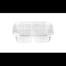 Deli Container Base & Lid Combo With Dome Lid 24 OZ Plastic Clear 200/Case