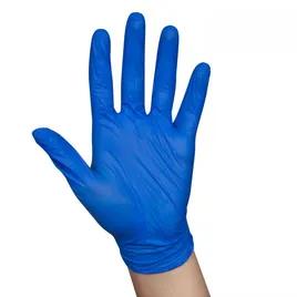 Food Service Gloves XL Blue Nitrile Rubber Disposable Powder-Free 250 Count/Pack 4 Packs/Case 1000 Count/Case