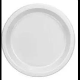 Plate 9 IN PP White Round Microwave Safe 400/Case