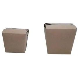 Fold-Pak® Take-Out Box Fold-Top 3.75X3X3.25 IN Paper Kraft Rectangle Microwave Safe 450/Case