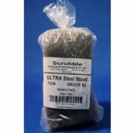 Steel Wool Pad Stainless Steel Grade 3 192/Case