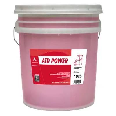 ATD Power Dishmachine Detergent 5 GAL Liquid Ultra Concentrate All Temperature 1/Case