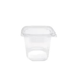 Deli Container Base & Lid Combo 24 OZ PET Clear Tamper-Evident 500/Case