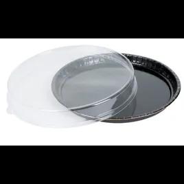 Serving Tray Base & Lid Combo 13X1 IN Black Round 25/Case