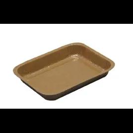 Take-Out Container Base 8.31X6.03X1.13 IN Corrugated Paperboard Brown Rectangle Oven Safe 360/Case