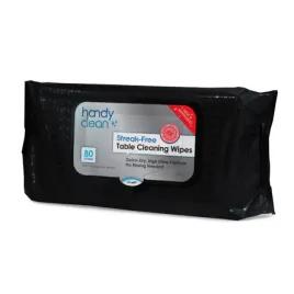 HandyClean®  All Purpose Cleaning Wipe 10.5X7.75 IN Standard White Pre-Moistened Streak-Free 80 Count/Pack 12 Packs/Case