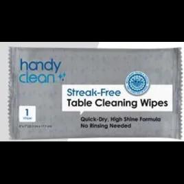 HandyClean® All Purpose Cleaning Wipe 8X7 IN Standard White Individually Wrapped No Rinse Quick Dry 1000/Case