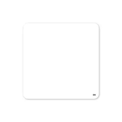 DissolveMark® Blank Label 2X2 IN White Dissolvable 250/Roll