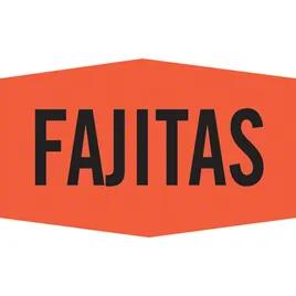 Fajitas Label 1000/Roll