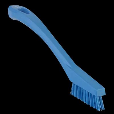 Vikan® Detail Brush 8 IN PP Polyester Blue Stiff Bristles 1/Each