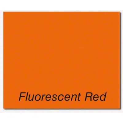 M1115 Label Red Fluorescent 16 Sleeves/Case