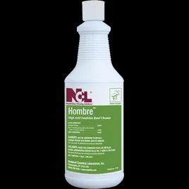 HOMBRE Toilet Bowl Cleaner 32 FLOZ Heavy Duty RTU Hydrochloric Acid 12/Case