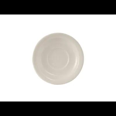 Nevada Saucer 5.5 IN Porcelain Eggshell Narrow Rim 36/Case