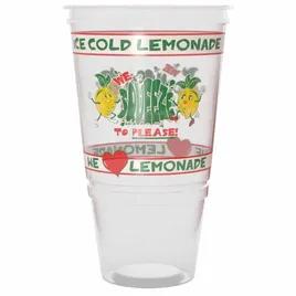 Cup & Lid Combo 32 OZ PET Clear We Squeeze to Please 540/Case