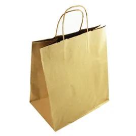 Shopper Bag Medium (MED) 10X7X12 IN Paper Kraft With Rope Handle Closure 250/Case