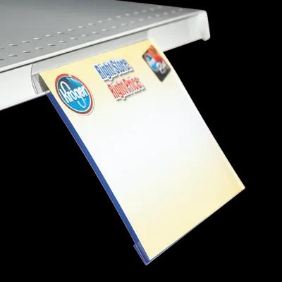 Fold Price Channel Sign Holder 5.5X3.5 IN Clear 3 Fold 25/Pack