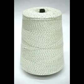 Twine Green White Cotton 4PLY 1/Roll