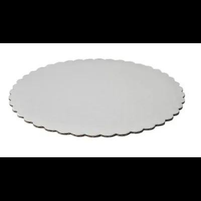 Cake Circle 8 IN Paperboard Scalloped Grease Resistant 500/Case