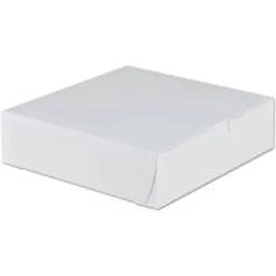 Donut Box 4 CT 8.38X8.38X2.32 IN Paperboard Square 100/Case