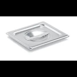 Cover Flat 1/6 Size Stainless Steel For Steam Table Pan 1/Each