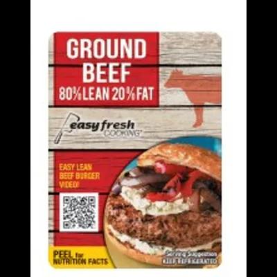 Ground Beef 80/20 Easy Fresh Cooking Label 1000/Roll