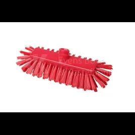 Restroom Deck Brush Plastic Red Stiff Bristles Side Filaments 1/Each