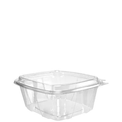 Dart® ClearPac® SafeSeal™ Cold Deli Container Hinged With Dome Lid 32 OZ PET Clear Rectangle 100 Count/Pack 2 Packs/Case