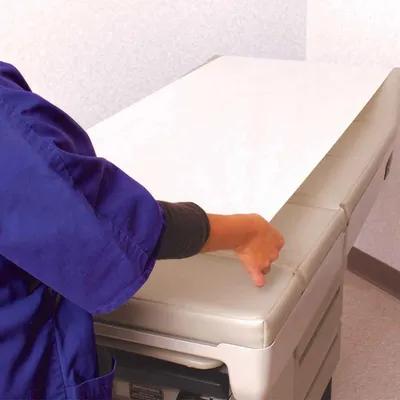 Exam Table Paper 14IN X125FT White Crepe Paper 1/Case
