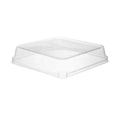 WorldView Lid Dome 8X8X2 IN PLA Clear Square For Container 200/Case