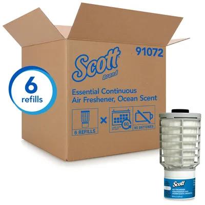 Scott® Essential Air Freshener Ocean 2.3X4.4X2.3 IN Continuous 6/Case