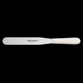 Baking Spatula 8 IN Stainless Steel White Textured 1/Each