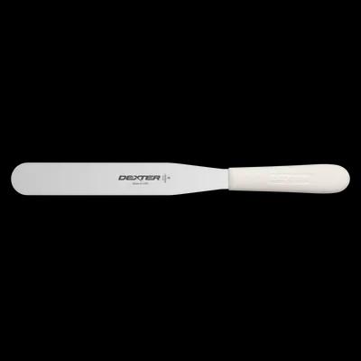 Baking Spatula 8 IN Stainless Steel White Textured 1/Each