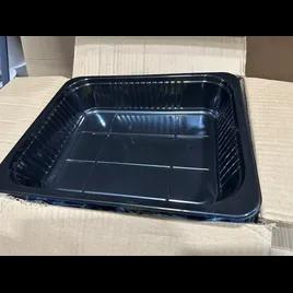 Cake Tray 1/2 Size 12.5X10.3X2.4 IN CPET Rectangle Ovenable 140/Case