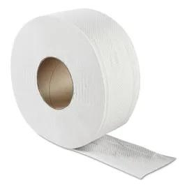 Toilet Paper & Tissue Roll 2PLY White Embossed Core 500 Sheets/Roll 48 Rolls/Case 24000 Sheets/Case