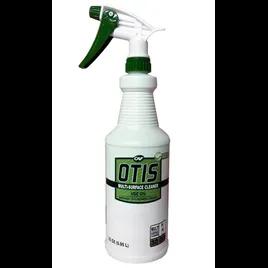 OTIS Multi-Surface Cleaner Spray Bottle & Trigger Sprayer 32 FLOZ Plastic Clear White 1/Each