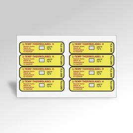 Thermolabel® Label 0.5X1.8125 IN Rectangle Temperature Indicator 24/Pack
