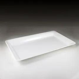 Serving Tray 12X30 IN Plastic White Rectangle 12/Case