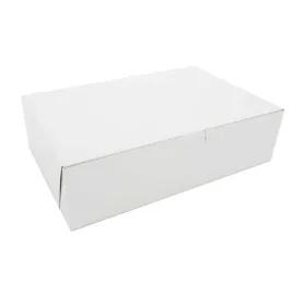 Bakery Box 12X8.25X2.25 IN SBS Paperboard Rectangle 150/Case