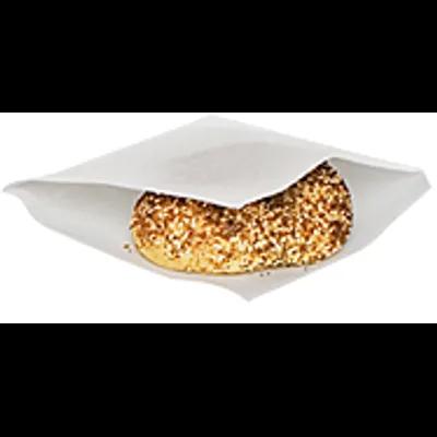 Bagcraft® Dubl Open® Sandwich Bag 7X6.75 IN Dry Wax Paper White 8/Case