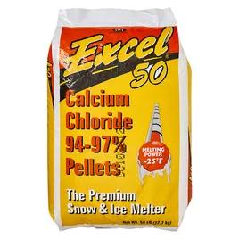 Excel Ice Melt 50 LB Calcium Chloride Pellets Bag 1/Bag