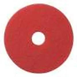 Buffing Pad 15 IN Red Polyester Fiber 5/Case