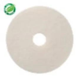 Polishing Pad 17 IN White Polyester Fiber 5/Case