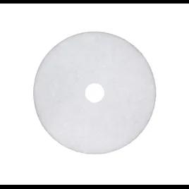 Polishing Pad 20 IN White Polyester Fiber 5/Case