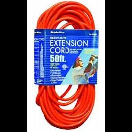Extension Cord 25 FT Orange 16GA 3-Wire Grounded 1/Each