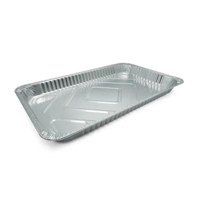 Victoria Bay Steam Table Pan Full Size 176 OZ Aluminum Silver Rectangle Shallow 50/Case