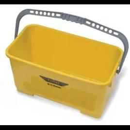 Super Bucket Utility Bucket & Pail 6 GAL Plastic Yellow With Handle 1/Each